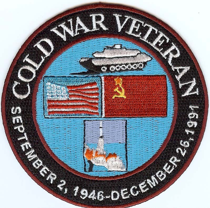 Cold War Veteran - Sept 2, 1946 - Dec 26, 1997 4inch FE c6726 Cold War Veteran - Sept 2, 1946 - Dec 26, 1997 4inch FE c6726
