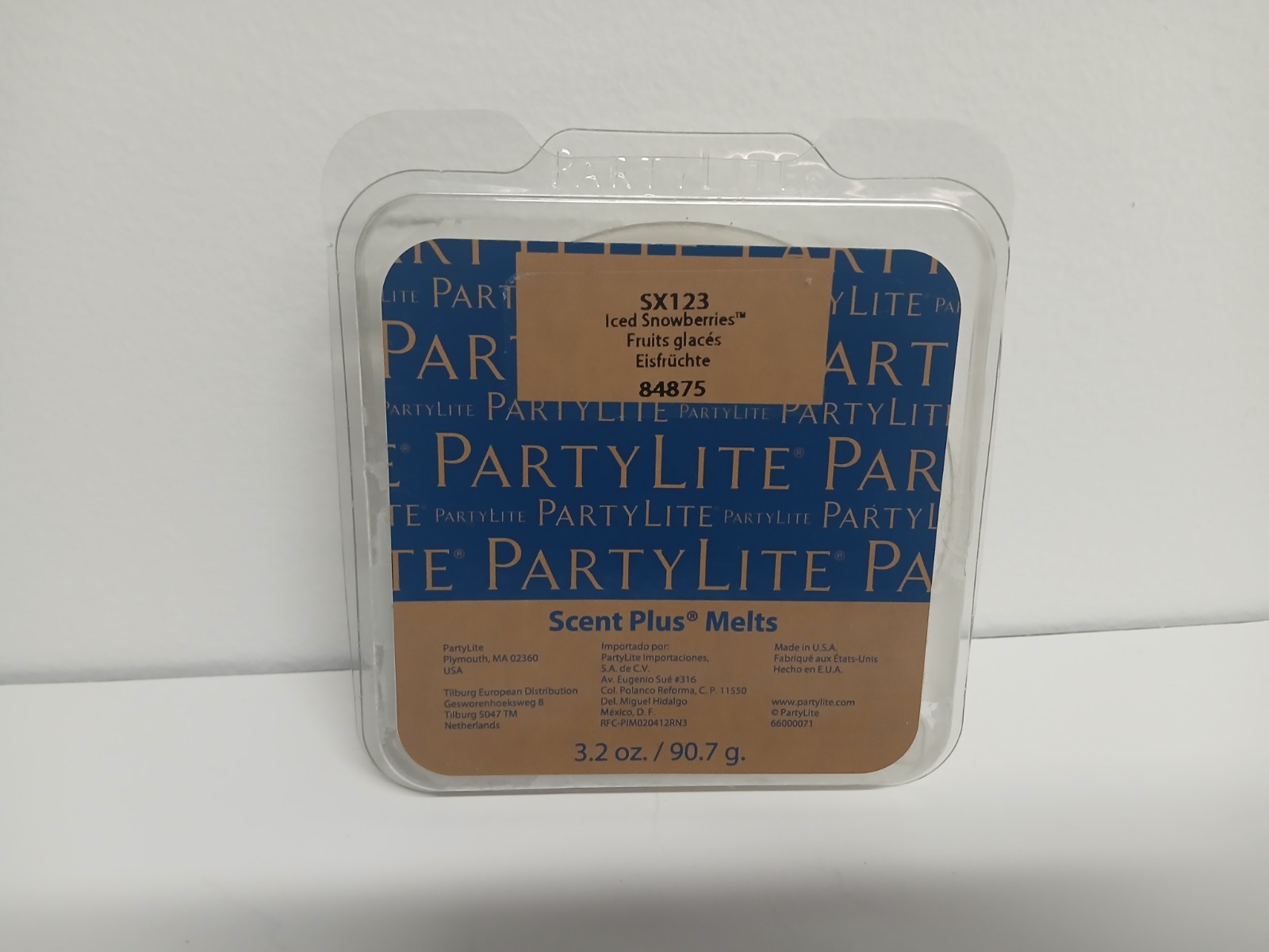 Partylite Scent Plus Melt Iced Snowberries SX123
