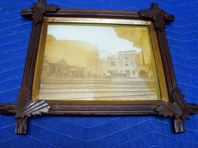 Circa 1900 Schwarzenbach Framed Brewery Photo