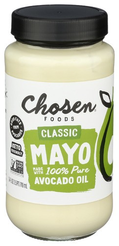 CHOSEN FOODS MAYO AVOCADO OIL 24 OZ