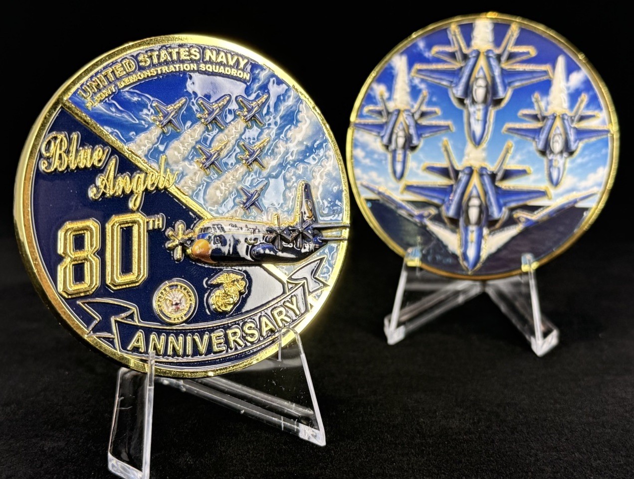 Blue Angels Challenge Coin Blue Angels Challenge Coin
