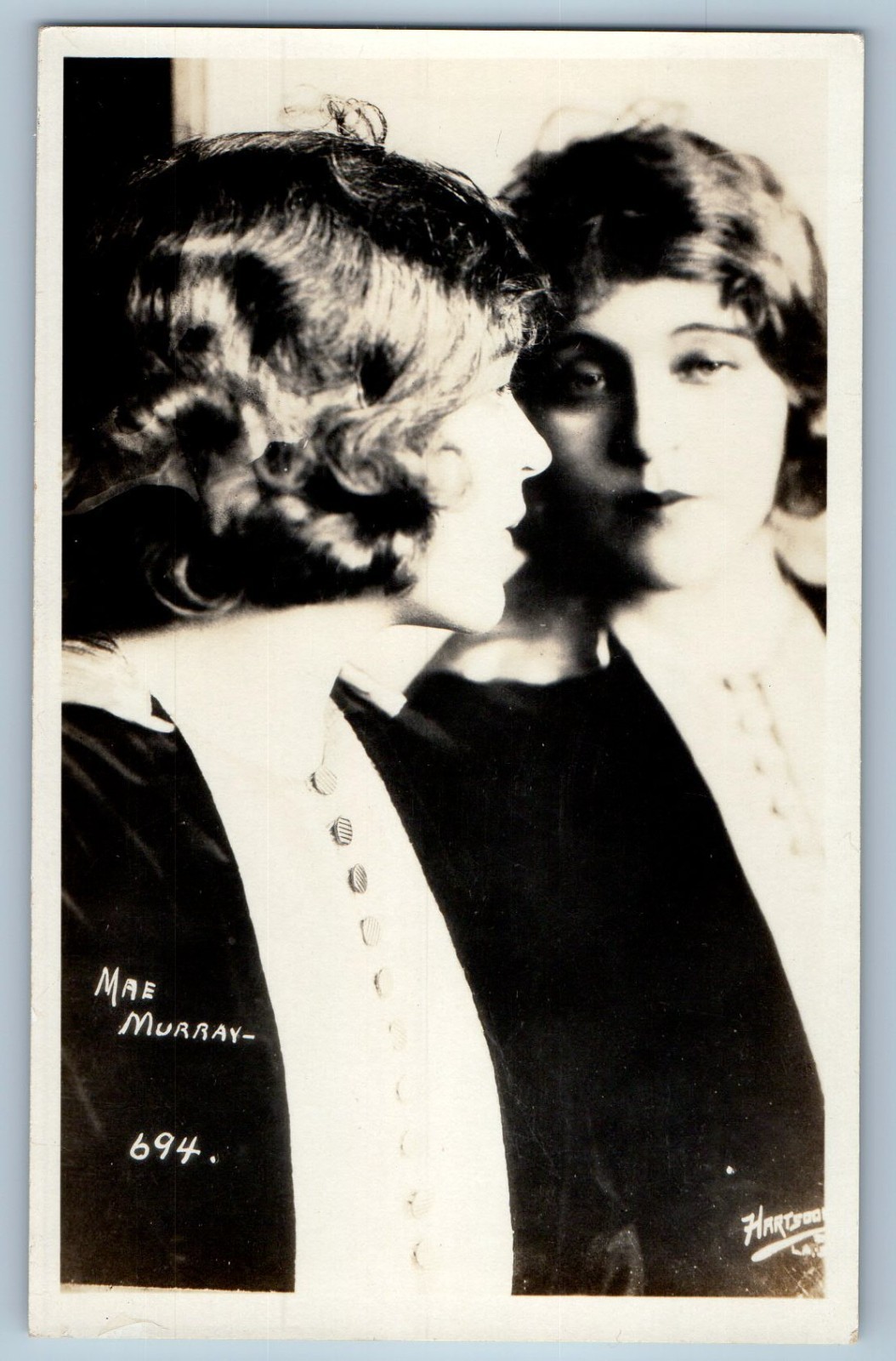 c1910\'s Mae Murray Silent Firm Actress Portrait RPPC Photo Antique Postcard c1910\'s Mae Murray Silent Firm Actress Portrait RPPC Photo Antique Postcard