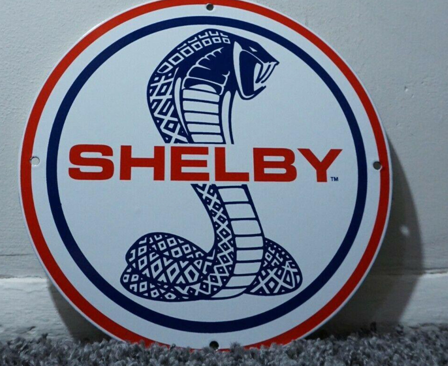 VINTAGE FORD SHELBY COBRA CAR +SNAKE 11 3/4