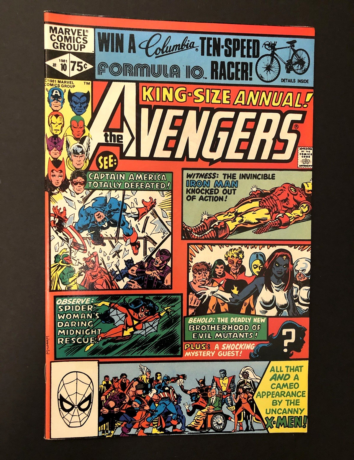 Avengers King-Size Annual #10 (1981) NM    1st appearance of Rogue / X-Men