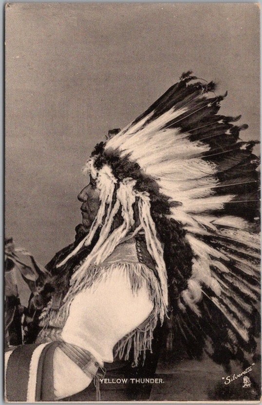 c1910s TUCK\'S INDIAN CHIEFS Series 6583 Postcard \
