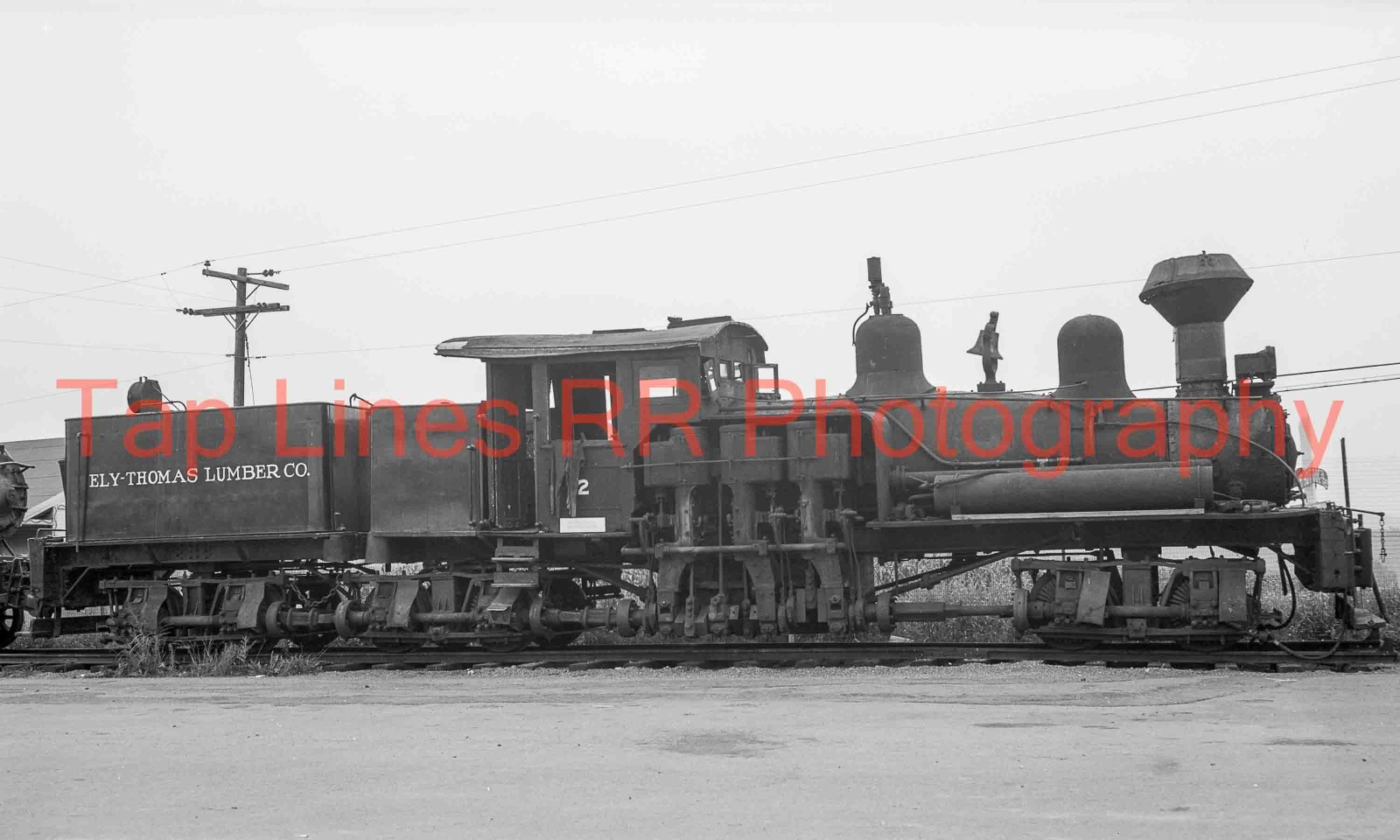 Ely Thomas Lumber Co #2 Shay  Strasburg PA 7-1965 NEW 8x10 PHOTO