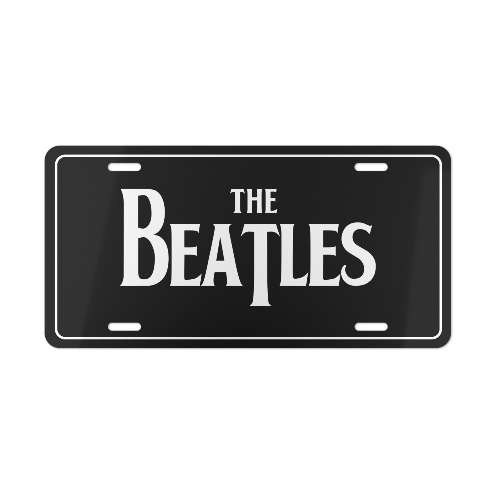 The Beatles Vanity License Plate – Rock Band Car Tag Collectible Gift for Fans