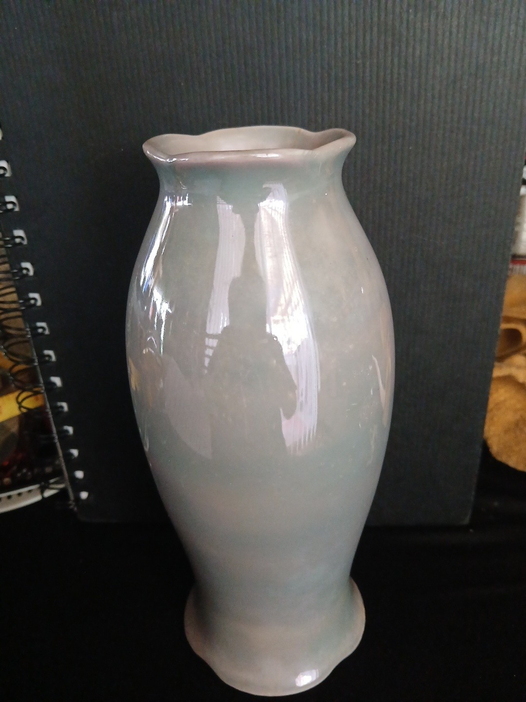 Antique 1920's Porzellanfabrik Schonwald PSAA Bavaria Porcelain Lusterware Vase