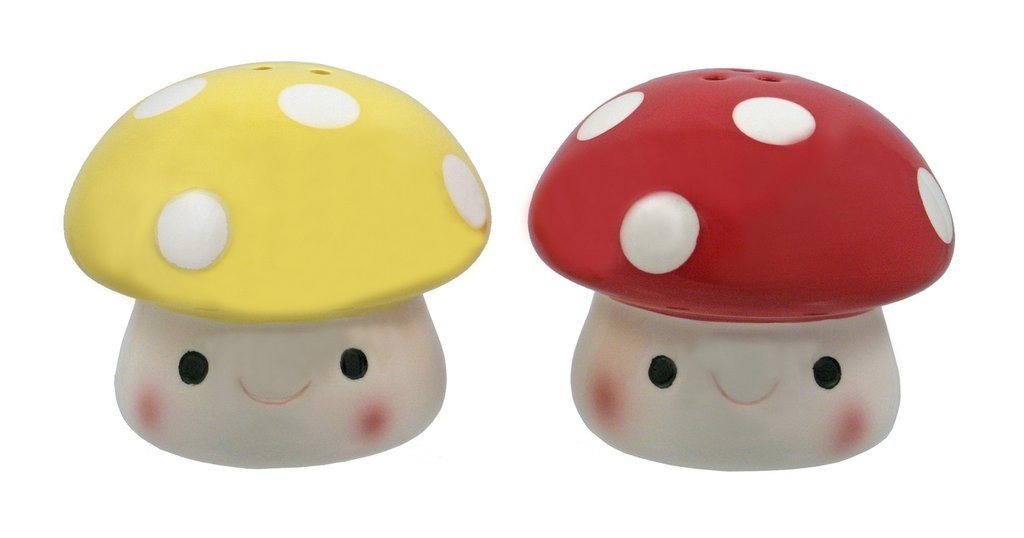 Mushroom Salt & Pepper Shakers