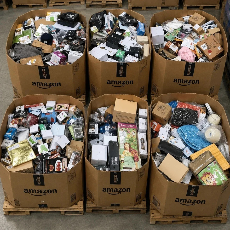 Amazon Variety Mystery Box Combined with Walmart Merchandise Finds