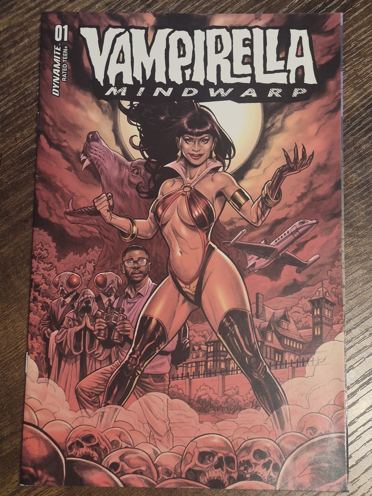Vampirella: Mind Warp #1 (Dynamite Entertainment, 2022) Variant Cover B