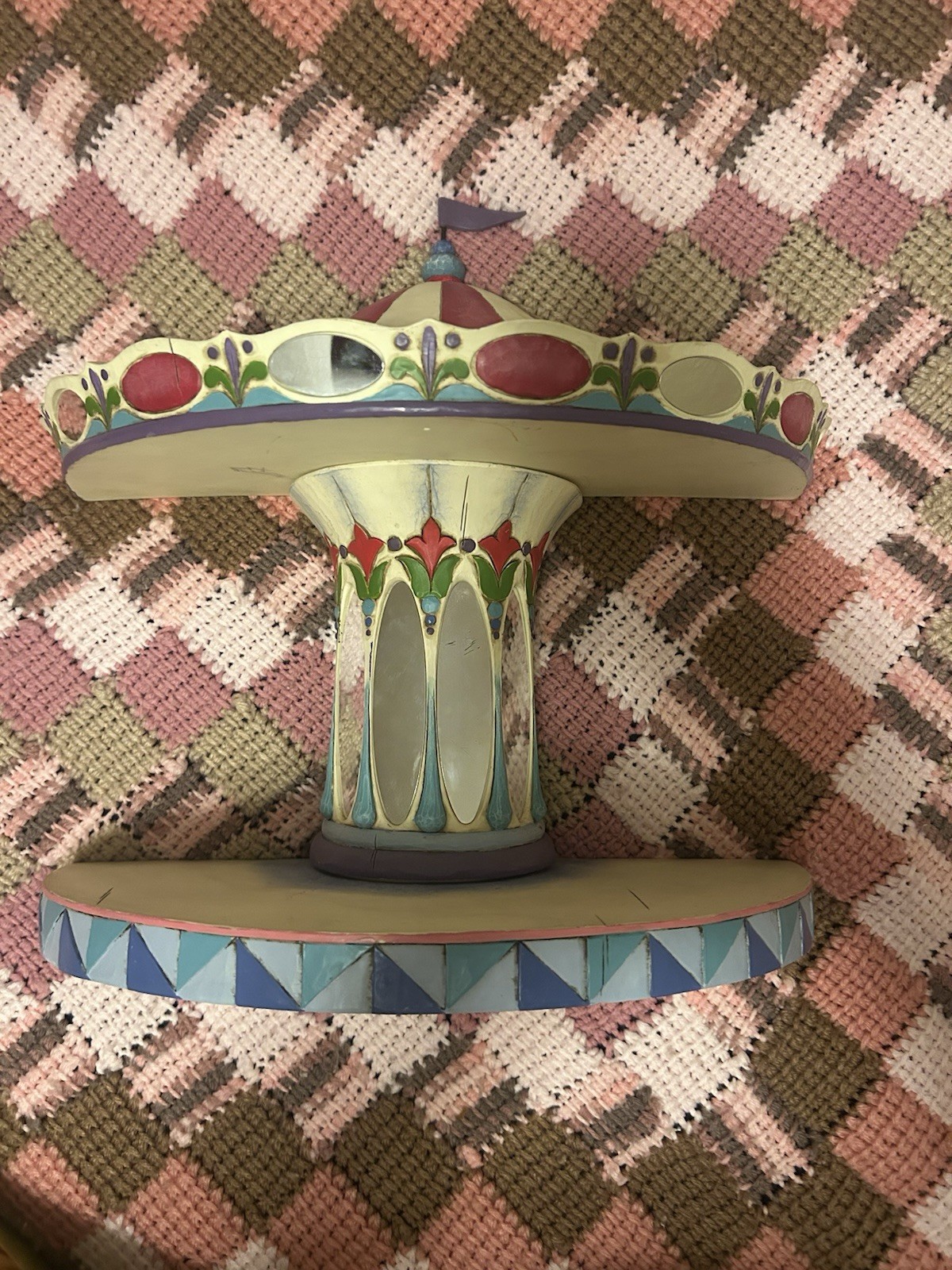 Jim Shore Disney Princess Carousel Display Base #401147 *send offers 