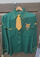 VINTAGE SHRINER MOUNTED PATROL ST. JOSEPH MO - MOILA - SHIRT AND JACKET picture