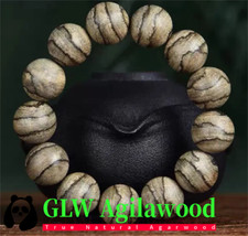 15mm*15 Real Indonesia Agarwood Bracelets Malas Meditation Agarwood Prayer Beads picture