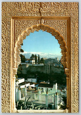1950s Alhambra Granada Andalucia Vista General Vintage Postcard picture