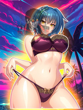 Adult Anime Waifu Highschool DxD Xenovia Quarta Vinyl Sticker 6