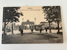 Unter Den Linden mit Brandenburger Tor Berlin Germany Postcard picture