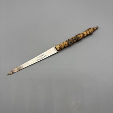 Vintage Totem Pole Letter Opener Cast Metal Carlsbad NM Souvenir picture