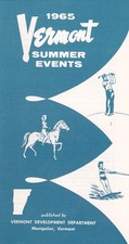 1965 Vermont Summer Events Booklet picture