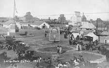 Birds Eye View Lac Qui Parle County Fair Madison Minnesota MN - Reprint picture