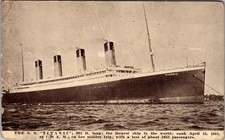 1912 Mint England  Transatlantic Ship SS Titanic PPC Picture Postcard picture