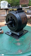 Antique Emerson Electric Pancake Motor Fan Brass Blade 😀Runs Nice🙂FREE SHIP😀 picture