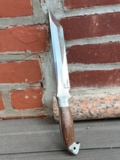Tanto knife-13”inches Hunting Survival combat-Tactical-forged Fix Blade - Wood picture