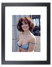 Actress SHIRLEY ANNE FIELD Swimsuit Bikini Matted & Framed Picture Photo picture