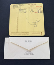 The Stevens Hotel 1949 Room Registry Bill Michigan Avenue Chicago IL / Envelopes picture