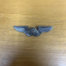 Vintage WW2 US Army Air Corps Crew Wings Pin 3