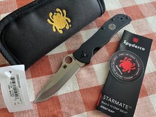 Spyderco Terzuola Starmate 20cv Sprint with sandblasted LynchNW Ti Clip picture
