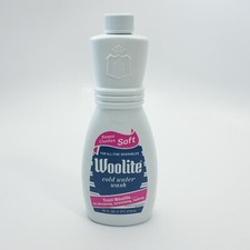 Vintage 1980s Liquid Woolite cold water wash Full Bottle prop Laundry Room 16 Oz picture