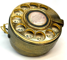 VTG Deco-Tel Rotary Dial Telephone French Provincial Victorian Replacement Dial picture