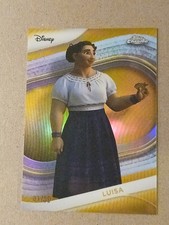 2025 Topps Chrome Disney LUISA No. 163 Encanto GOLD Refractor 1/50 First picture