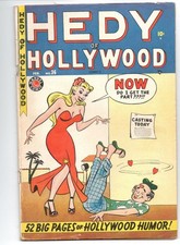 HEDY OF HOLLYWOOD COMICS #36 (1950) - GRADE 5.0 - MARVEL GOLDEN AGE DAN DECARLO picture