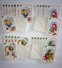 Vintage 1983 Hallmark Rainbow Brite Christmas Greeting Cards 27 Cards picture