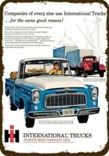 1960 INTERNATIONAL B110 PICKUP TRUCK Vintage-Look DECORATIVE REPLICA METAL SIGN picture
