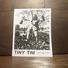 Tiny Tim Tip Toe Through The Tulips Press, Photo B/W picture