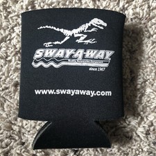 Vintage Sway-A-Way Drink Coozie Beer Can Insulator Rare Car Swaybar Racing picture
