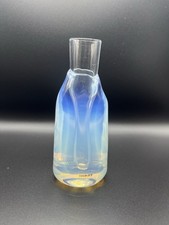 VTG Sugahara Japanese Opalescent Art Glass Bud Vase Handmade Vase Japan, picture