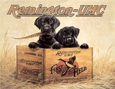 Remington Rifle Finder's Keepers Tin Sign wall decor 12.5