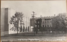 RPPC Yakima Washington High School Castle Real Photo Postcard c1930 picture