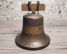Vintage 1919 Liberty Bell Coin Bank Bankers Savings Cleveland OH Patented picture