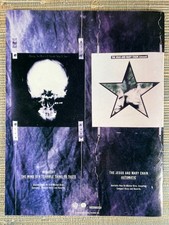 Ministry - Mind... The Jesus & Mary Chain - Automatic 1989 Vintage Print Ad picture