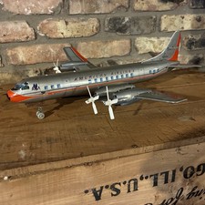 Yonezawa American Airlines Lockheed Electra Airplane Japan Tin Litho Non Working picture