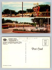 Kearney, NE-Nebraska, Hammer Motel U.S. Rt. 30 Heated Pool Vintage Postcard picture