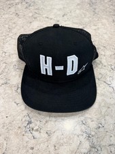 NEW x Harley Davidson Alpine Collab Black Trucker Hat  picture
