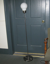 Vintage Pop Art Lightbulb Shaped Floor Lamp Squiggle picture