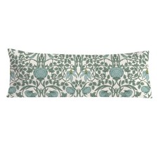 Vintage Green Floral 20x54 Body Pillow Cover, Cottagecore Room Decor, Retro Gree picture