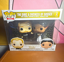 Funko Pop Royals Duke & Duchess of Sussex 2-Pack Vinyl Figures picture